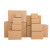ANBOSON 纸箱收纳盒纸壳箱飞机盒搬家快递打包纸箱纸盒子箱子定制报价 T5(30*21.5*5：100个) 三层KK特硬