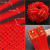 苏识  中国结福字挂件 绒布1.5线18盘带球 红色 个