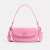 蔻驰（COACH）优雅时尚女包Emmy Saddle Bag 23茶玫瑰图案EMMY 23号马鞍包 Vivid Pink粉色