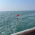 浮球航标警示标志障碍球航道水上浮标浮球塑料双耳海上水上漂浮球 400mm插旗款
