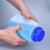 玛仕福 大口样品瓶 化工试剂瓶 广口密封塑料方瓶 500ml 半透明色(配蓝色盖)128个/整件