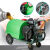 商用大功率移动水箱管道疏通柴油机水泵清洗机水枪 190/350L/30米/洗地扒