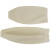稳斯坦 WF069 乳胶防水套袖 耐油耐腐蚀工业护袖袖头 劳保橡胶袖套护袖 43cm白色(1双)