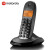 摩托罗拉（Motorola）数字无绳电话机 无线座机 工业通讯子母机单机 有背光 才清晰 来电显示 三方通话 C1001XC(黑色)