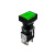定制定制IDEC和泉绿色按钮开关LA3L-M1T14G LA-T10 多色 1开1闭 琥珀色