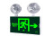 消防应急灯LED安全出口指示灯牌二合一两用疏散双头照明灯 多功能双向(高亮+应急90分钟)