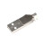 USB-AM 90/180插板 A型接口公头 USB2.0 DIY插头贴片直插连接器 白色USB DIY插头(3件套)(5套)