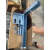 无框玻璃楼梯平台扶手预埋钢槽热镀锌槽内嵌式玻璃扶手底槽弧形槽 80mm热镀锌钢槽一支2.7米（不包邮）