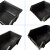 希万辉 加厚黑色组合式斜口零件盒物料盒斜口箱 3号175*105*80mm (10个装）