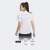 adidas速干跑步运动上衣圆领短袖T恤女装夏季新款阿迪达斯官方 白 2XL