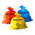 西斯贝尔（SYSBEL）废弃物处理袋防火垃圾桶垃圾袋金属垃圾桶垃圾袋生化垃圾桶垃圾袋危废品处理桶 蓝色 10个/包中号70*80（长宽/cm）6丝 现货