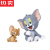 汤姆猫杰瑞鼠公仔om&Jerry我爱芝士盲盒猫和老鼠可爱桌面摆件 Tom&J (Tom&Jerry 02款) 1