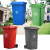 月桐（yuetong）YT-360C大容量环卫塑料垃圾桶360L绿 850×710×1130mm 塑料