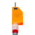 ZQFH BYDQ-10 10kV棒状伸缩型高压声光验电器（带语音报警款）验电笔 电工测电笔 伸态0.88米（单位：台）
