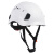 成楷科技CKT-NTA-A1防砸防冲击ABS安全帽工地攀岩帽 透气 白色1顶