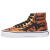 万斯（VANS）范斯运动防滑板鞋SK8 Hi Tiger女士日常高帮虎纹通用百搭时尚休闲 Orange/White 36.5