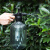 工霸（GONGBA）透明波纹喷壶 气压式消毒喷雾瓶园艺工具植物浇水洒水壶 绿色 2L