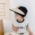 蕉下（bananaumbrella）联名1一2岁女童帽子儿童夏防晒帽可折叠大帽檐遮阳帽亲子男童 黑色