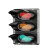 交通信号灯 LED红绿灯 掉头信号灯200型300型道路十字路口学校红 心型红绿灯 默认