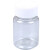 分装空瓶实验室15-50-100ml透明塑料瓶空瓶小瓶子分装瓶pe 300毫升圆瓶*15个
