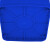 俐茗分类垃圾桶长方形可回收物环卫垃圾桶翻盖蓝色30L可定制LG710
