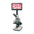 彼爱姆 视频生物显微镜(带热台)  XSP-BM-1CAPD 配7寸显示屏 LED光源
