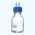 实验室补料瓶 发酵罐1/2/3/4通孔试剂加料瓶 小号中号大号 不锈钢 小号100ml单通