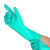 锋上 厚丁腈防油橡胶手套防化劳保手套 防水耐油污工业耐酸碱手套 绿色丁腈手套 33cm