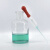 赫思迪格 玻璃滴瓶 实验室分装瓶 红胶头滴管试剂瓶  125ml白滴瓶 HHW-115