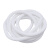 开口自卷式编织套管白色柔软纺织网管汽车线束电缆保护包线管 白色 19mm ---50米