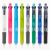 斑马笔复古日本多功能四色圆珠笔0.7mm自动铅笔0.5mm组合五合一多色学生用多功能笔按动式 【5功能笔】天蓝杆 其他/otr
