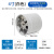 圆形管道工业排气扇风机厨房换气扇排油烟排气扇4/6/7/8寸 7寸白色180mm
