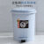 曦巢 垃圾桶家用厨房垃圾桶脚踏式卫生间带盖垃圾桶厨房垃圾桶 带盖8L卡其色	