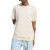 阿迪达斯 （adidas）足球短袖T恤男装夏季新款运动服纯色百搭宽松圆领休闲上衣 IM0482米色 2XL