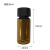 3 5 10 15 20 40 50 60ml透明螺口玻璃瓶试剂瓶样品瓶精油西林瓶 10ml棕色瓶22*50