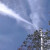 铂特体 雾桩喷淋喷雾桩工地厂房矿场360旋转高压喷淋除尘造雾机一拖三 3立杆+3喷头+主机（18米左右）