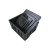 中吉万兴 ESD防静电箱零件静电收纳箱专用盒子防尘箱盖盖子周转箱盖 黑色11号盖子620*510*15mm