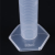 塑料量筒带刻度加厚PP料 实验用品实验器材l250ml500ml教学仪器 100ml 塑料量筒