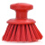 食安库 食品级清洁工具 圆柄手刷 设备清洁刷 红色 13104 硬毛