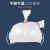 标燕 【白色90*100/50只】大号白色透明塑料袋大垃圾袋加厚特大装被子打包垃圾袋