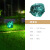 LED发光仿真石头灯夜景玻璃钢景观灯防水公园别墅灯 双峰石(320*250*340mm)