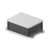 永锢130*100铝盒仪器防水铝型材电源盒子整流器室外铝合金外壳L04 A 130-100-50 黑色壳体+黑色端