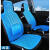 用于大货车霸龙507乘龙M5/H7卧铺竹丝塑料凉席凉垫货车麻将块坐垫 （有腰靠款）咖啡色