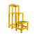 定制适用玻璃钢绝缘高低凳绝缘凳电工梯凳电力高压可移动式双层凳 两层 高60cm*60*50