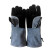 陆力安 手套 隔热铝箔手套 耐高温电焊手套 一双价 黑灰色40cm