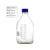 蓝盖试剂瓶 透明茶色蓝盖丝口瓶密封口瓶 螺纹口带刻度棕色玻璃瓶 蓝盖透明试剂瓶2000ml