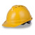 普达 透气安全帽工地防砸帽工程施工帽 V型透气ABS安全帽 6006 白