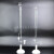 驻季座式微量滴定管1 2 3 5 10mlA级透明棕色玻璃活塞滴定管 酸碱通用 棕色5ml