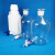 龙头玻璃瓶耐高温下口放水瓶具活塞化学实验器材蒸馏水试剂瓶 5L(白色塑料放水瓶)