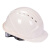 飞迅 安全帽工地 五筋透气 建筑工程男夏施工ABS安 全帽 标准透气款 白色 